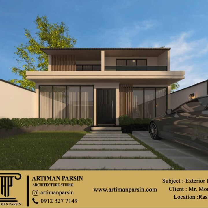 طراحی نما لنداسکیپ وفضای سبز